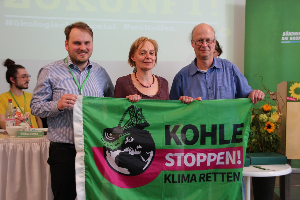 Kohle stoppen - Klima retten. ©Bündnis 90/Die Grünen Brandenburg